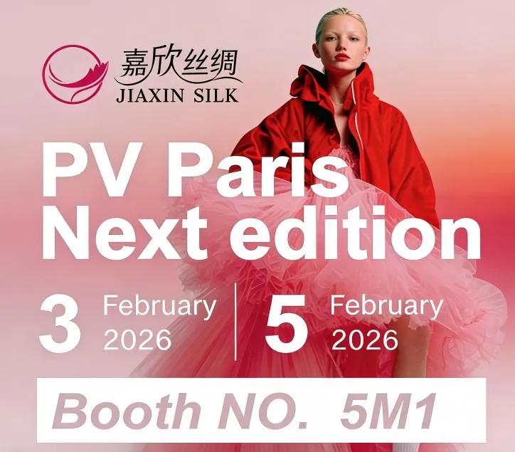 ZHEJIANG JIAXIN SILK na PV Paris: Preskúmajte inovatívne tkaniny na stánku 5M1